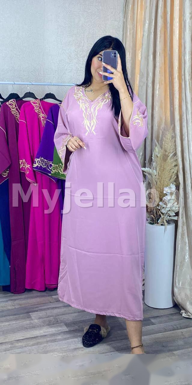 Jellaba Moderne Brodée Or - 6