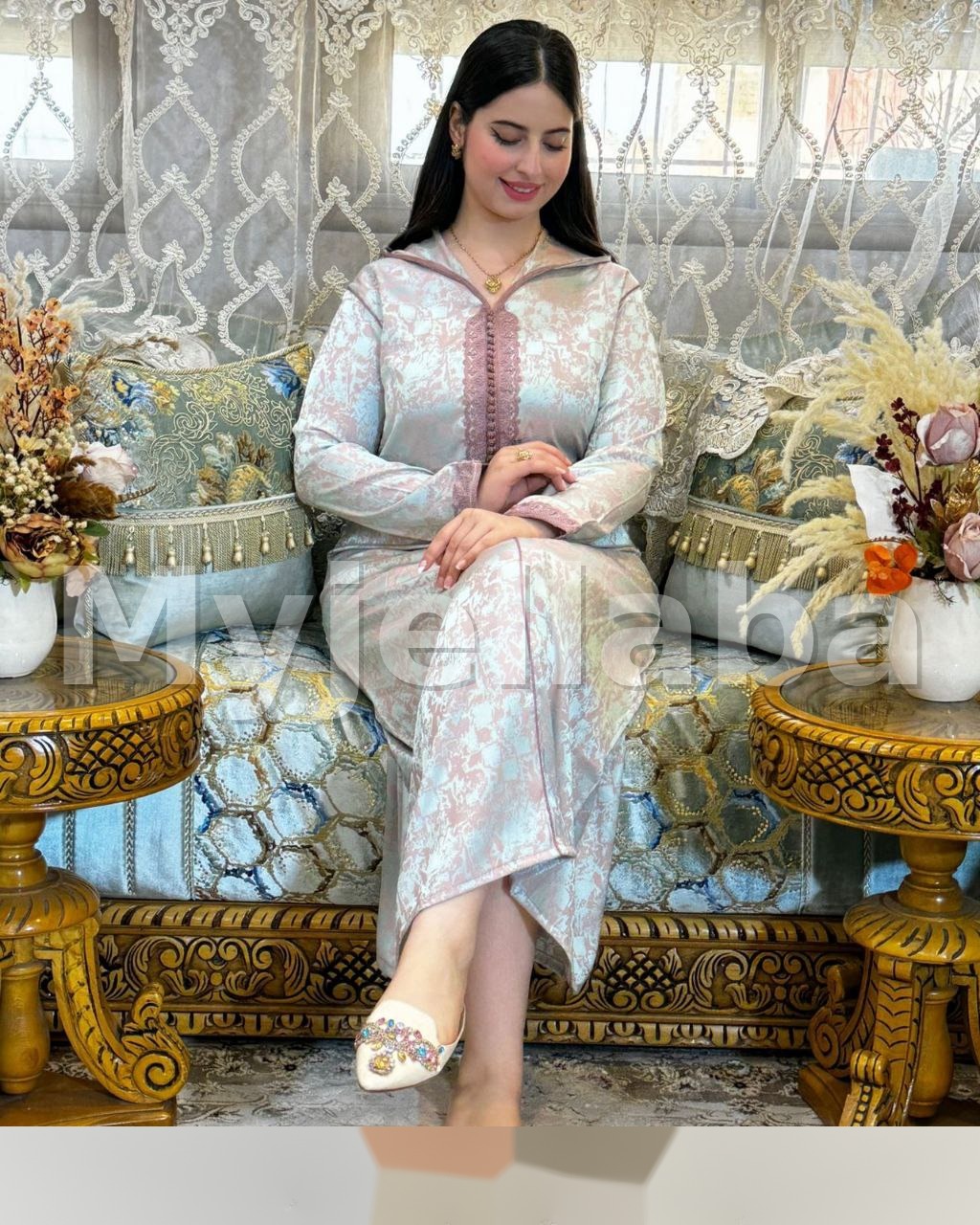 Jellaba Marocaine Élégante - 4