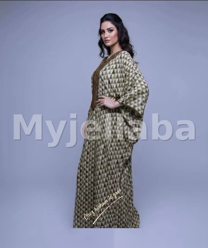 Boubou Élégant Géométrique - 15