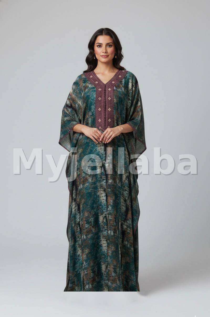 Boubou Élégant Géométrique - 12