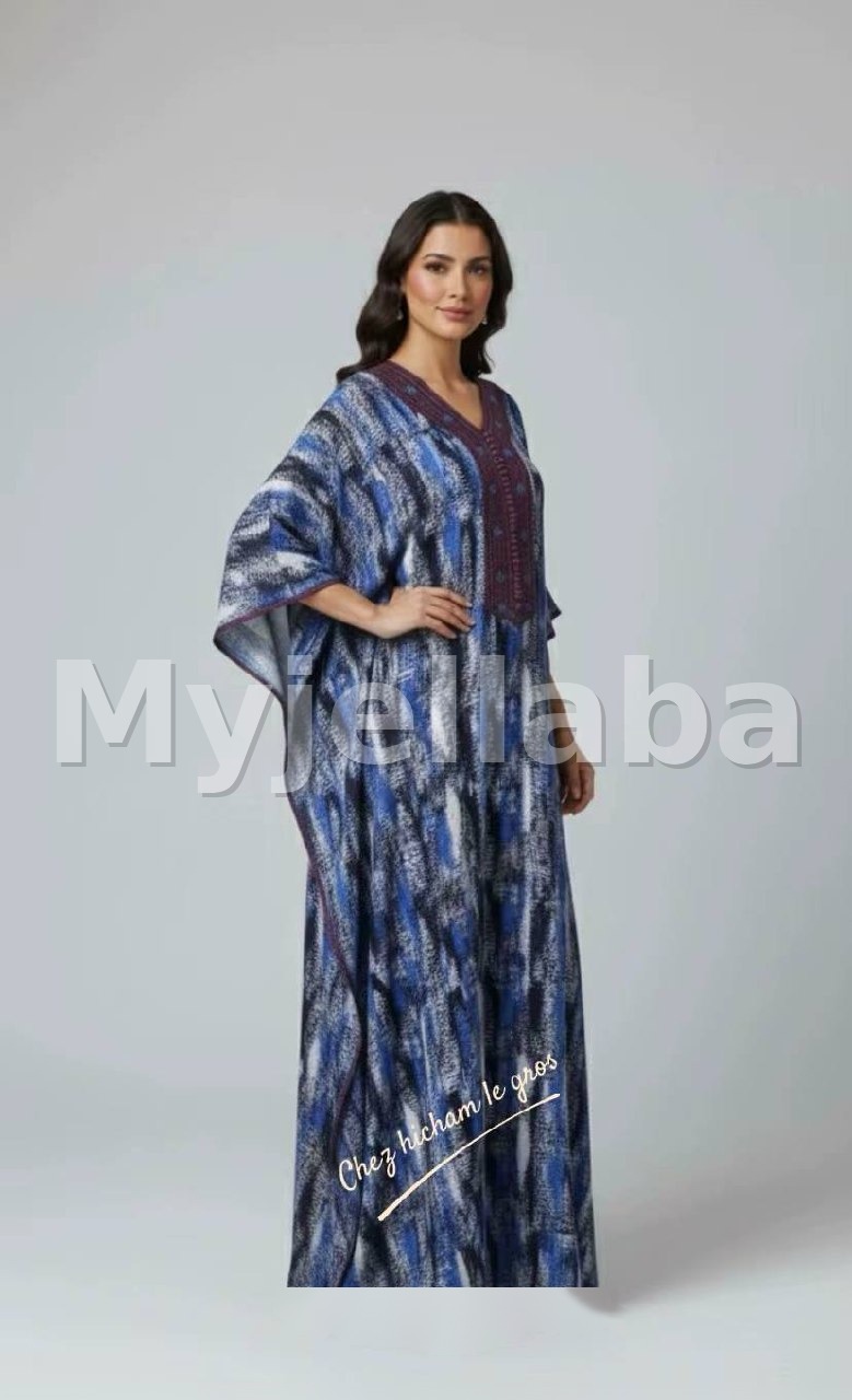 Boubou Élégant Géométrique - 7