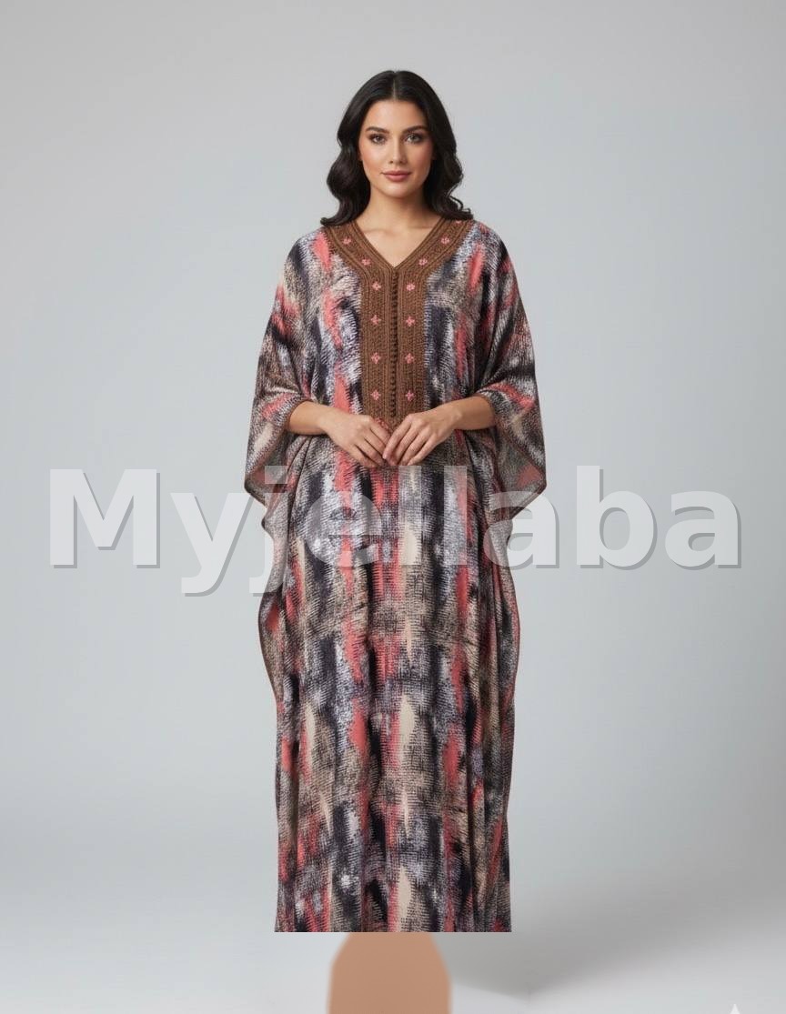 Boubou Élégant Géométrique - 9