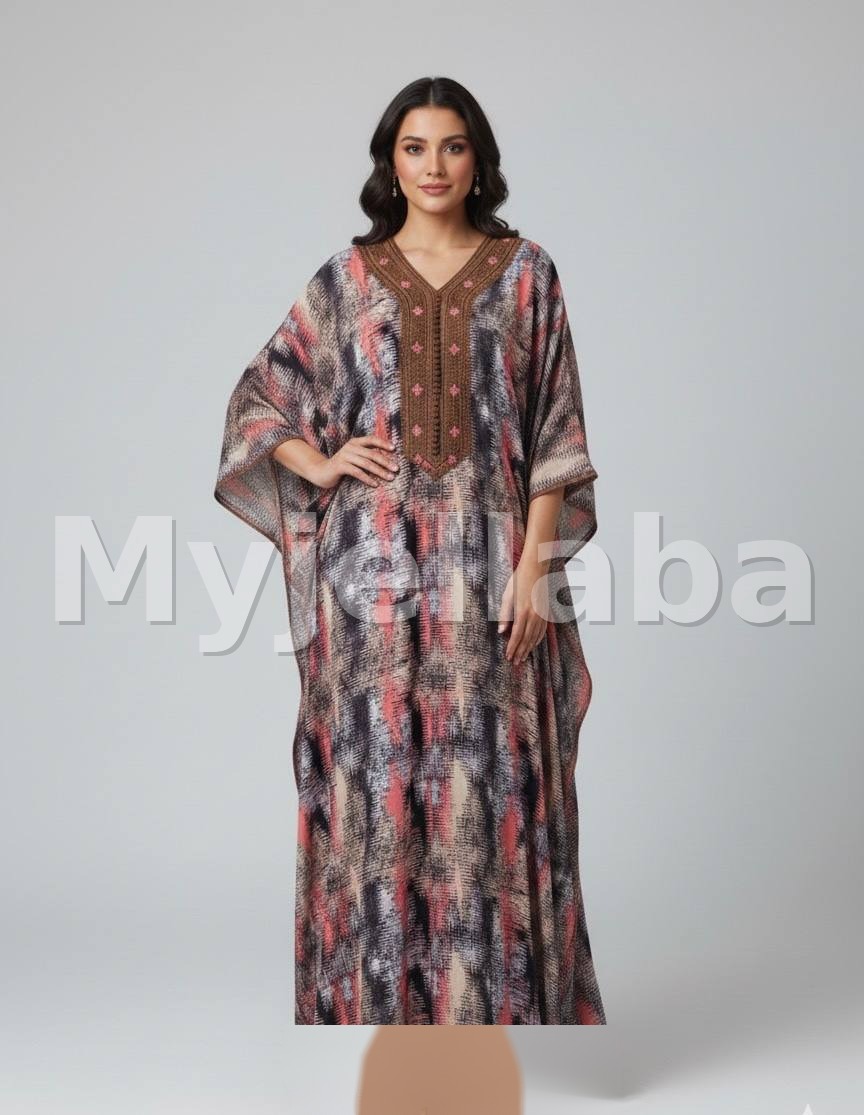 Boubou Élégant Géométrique - 8