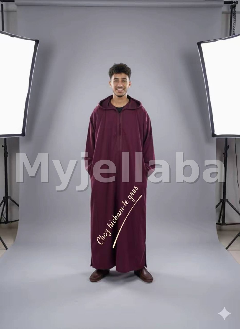 Jellaba Moderne à Capuche