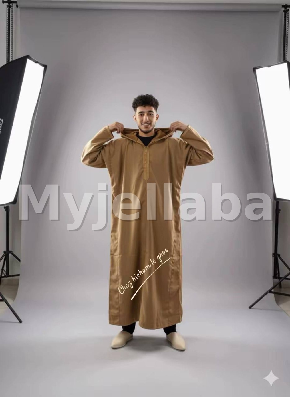 Jellaba Moderne Homme Beige