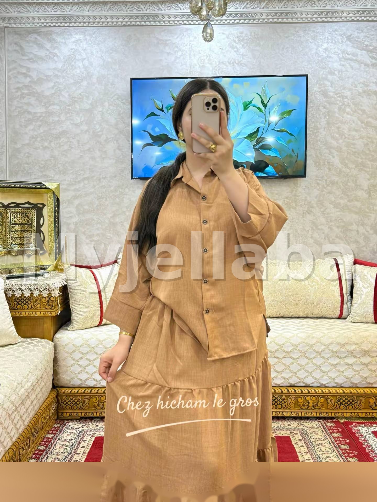 Ensemble Traditionnel Femme Lin - 3