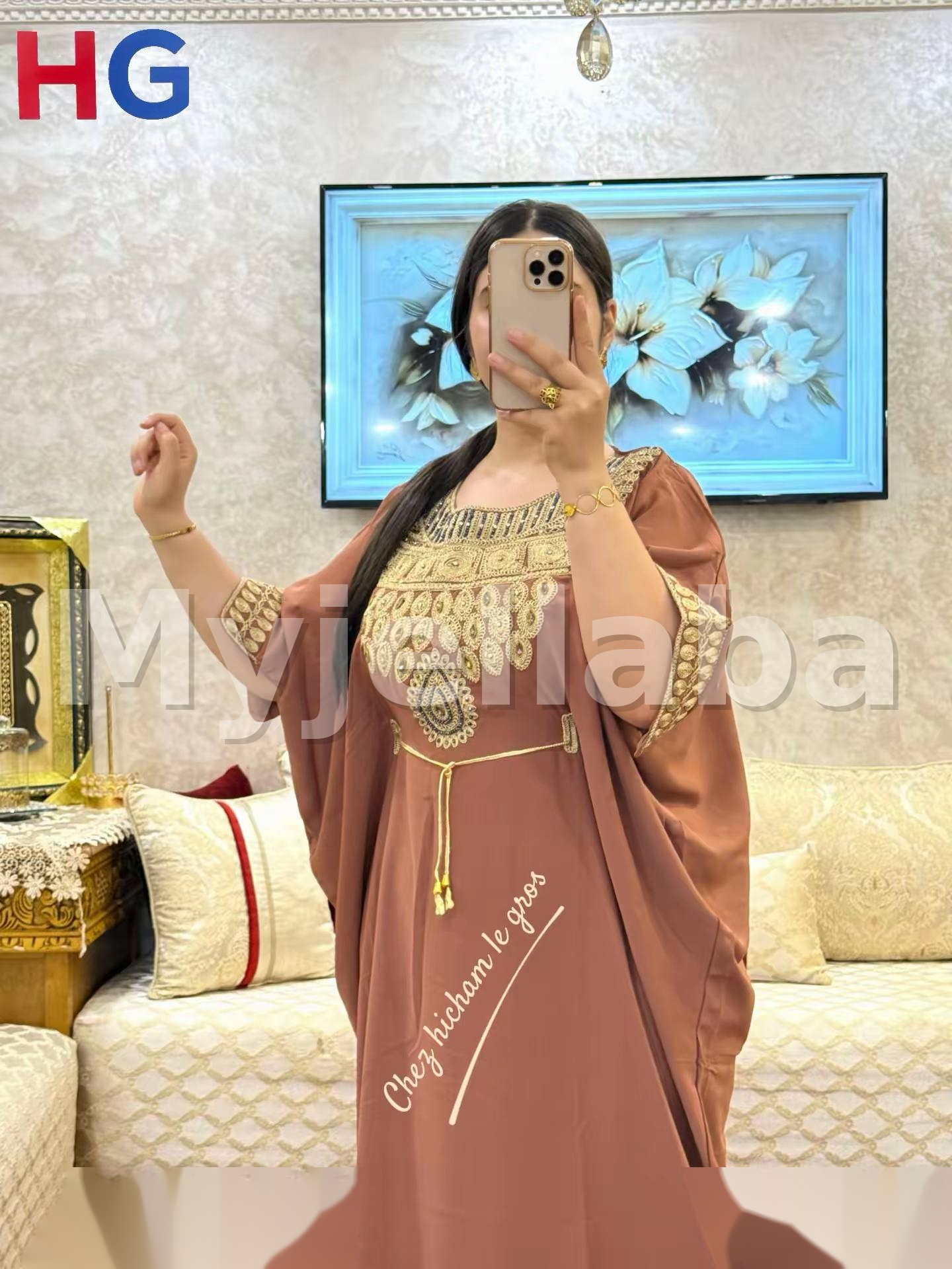 Jellaba Élégante Brodée - 3