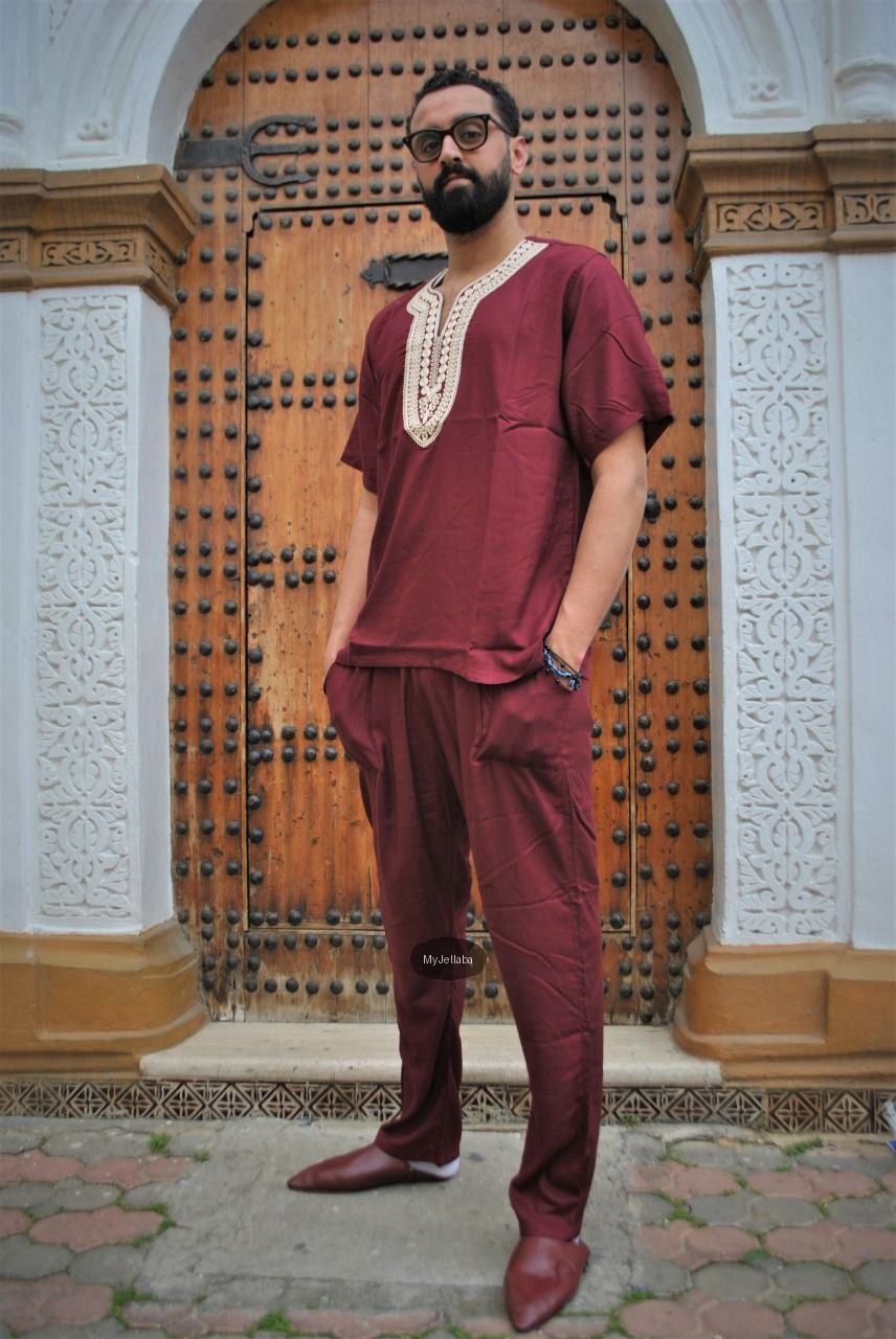 Ensemble Homme Traditionnel Bordeau