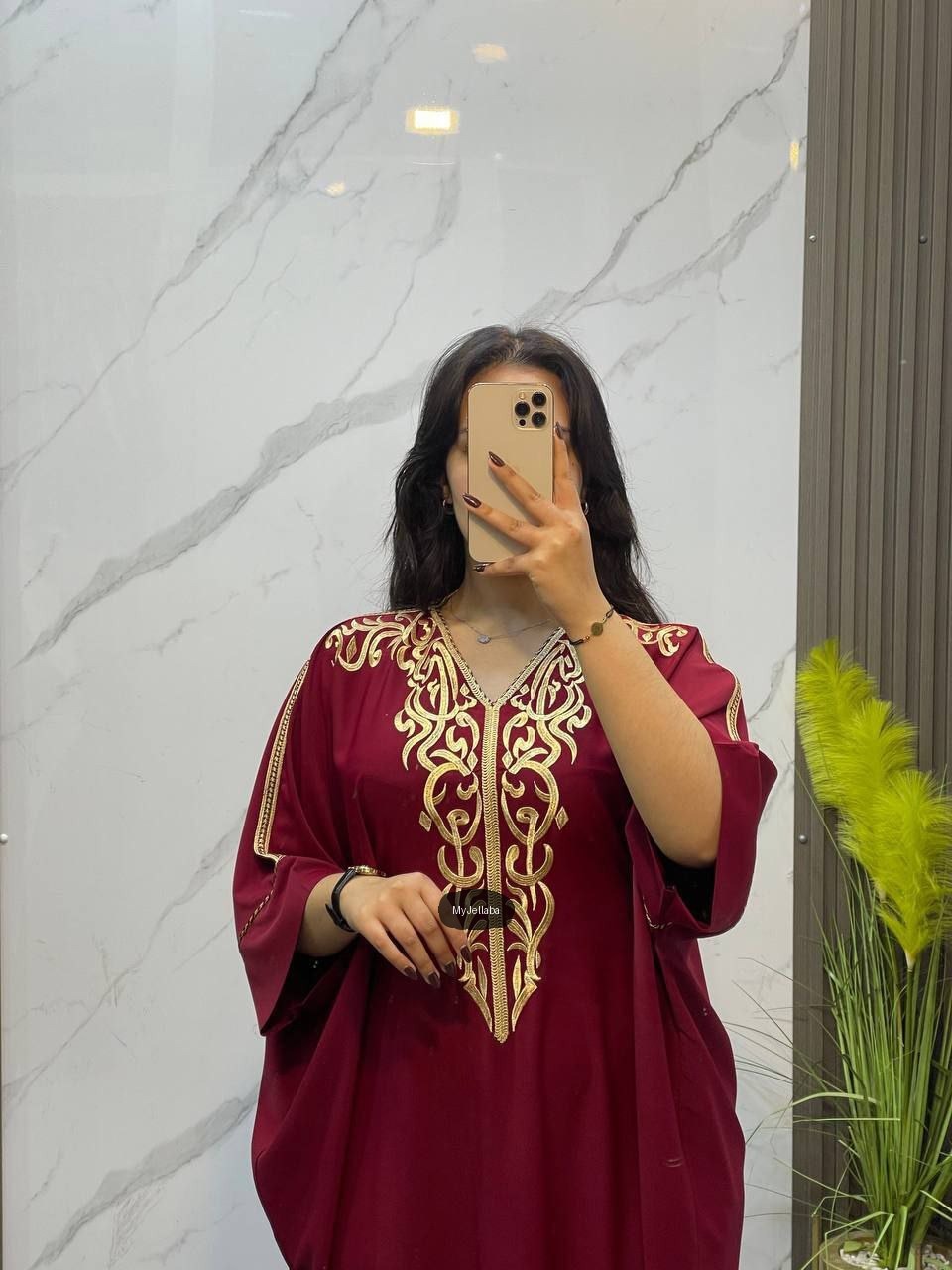 Jallaba Papillon Soie - 4