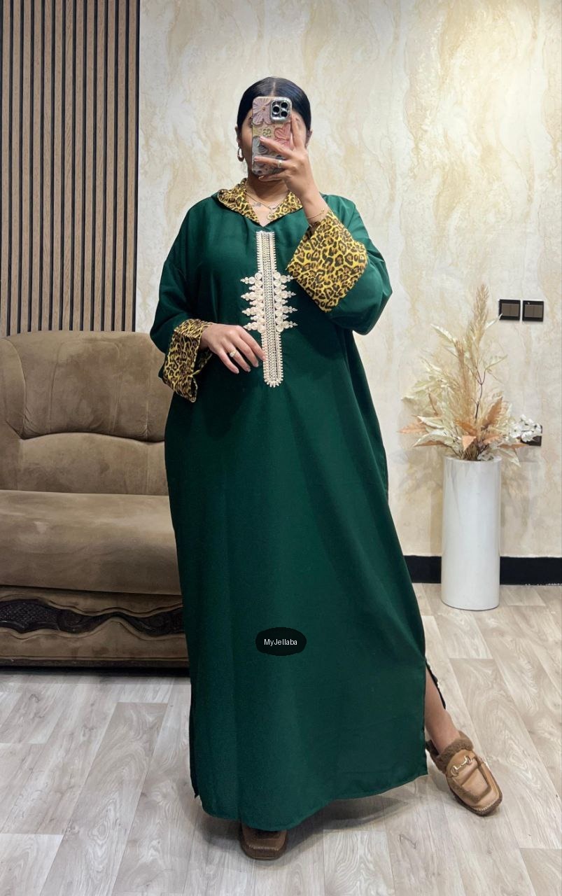 Jellaba Tigre Soie - 7