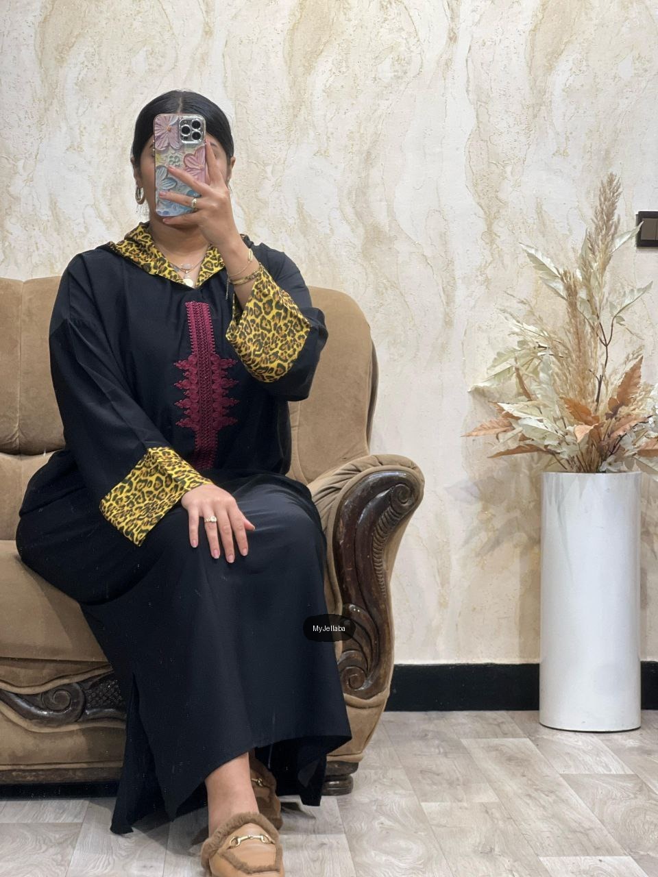 Jellaba Tigre Soie - 3