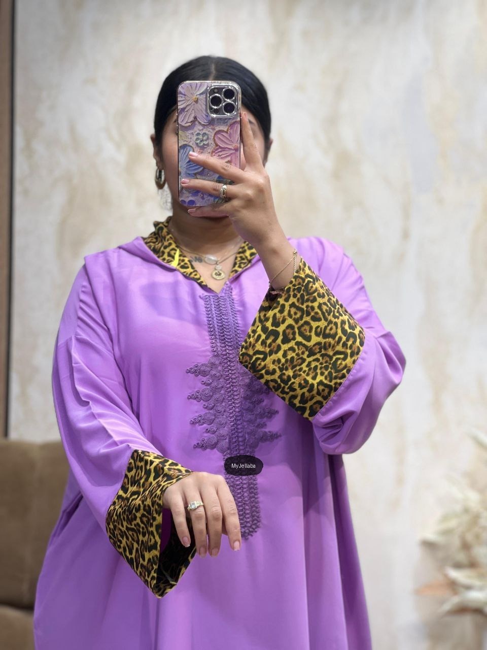 Jellaba Tigre Soie - 13