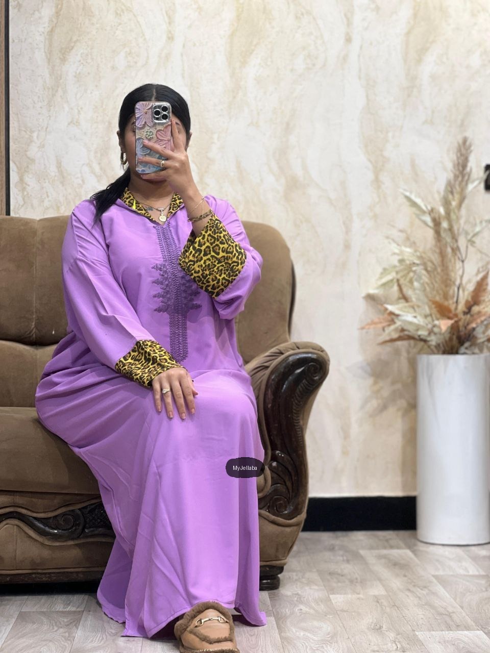 Jellaba Tigre Soie - 4