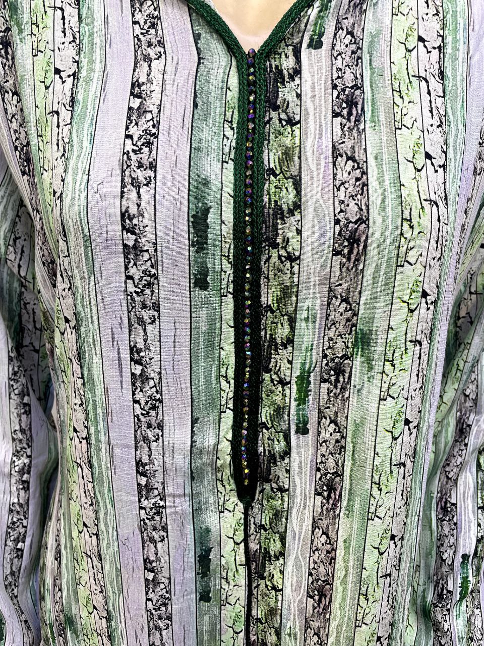 Jellaba Moderne Imprimée - 3