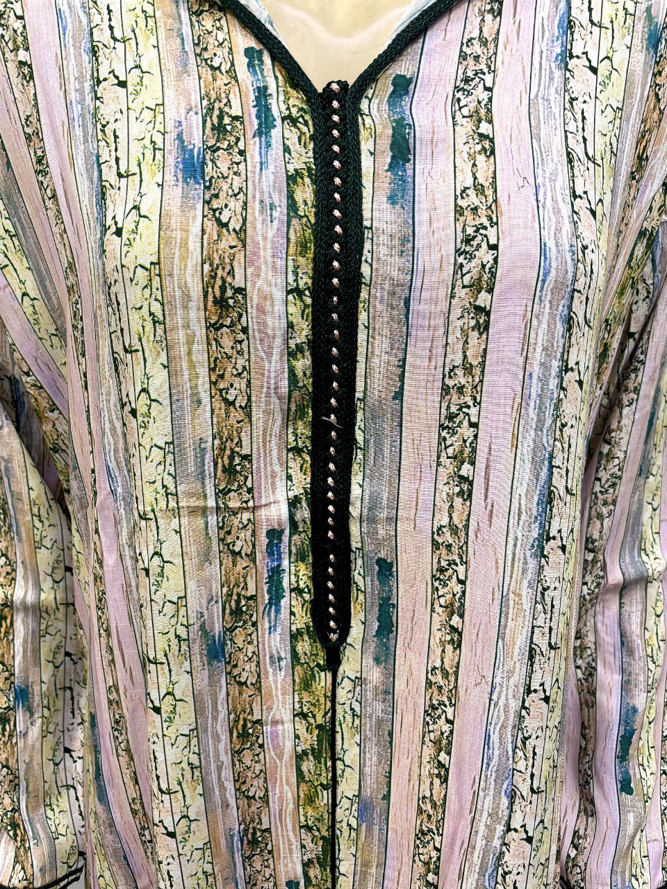 Jellaba Moderne Imprimée - 7