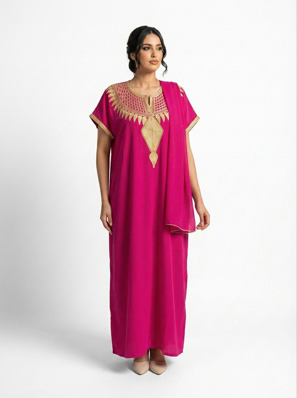 Gandoura Crêpe Khaddou - 13