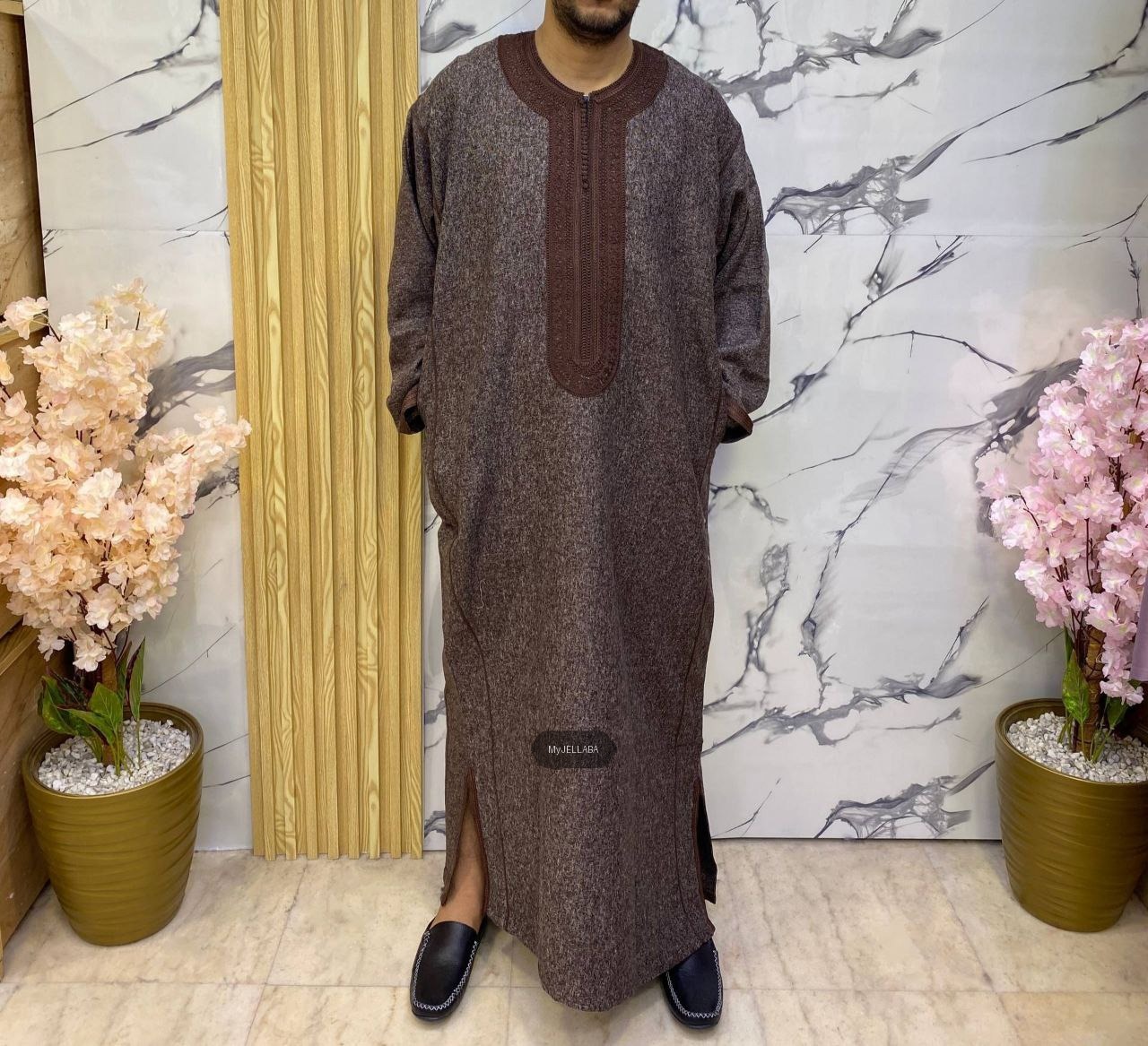 Flannel Gandoura - 6