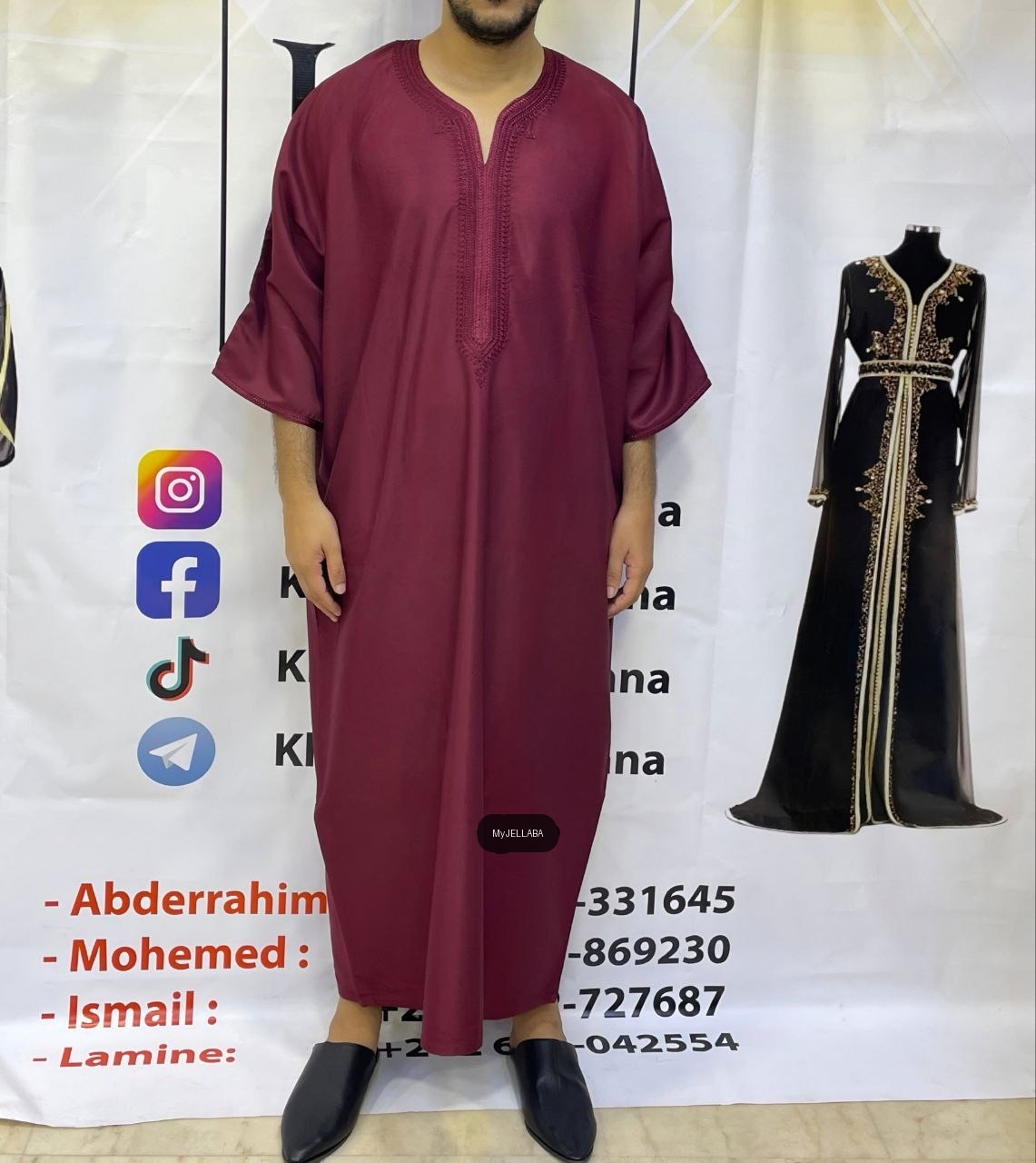 Gandoura Gabardine Homme - 16