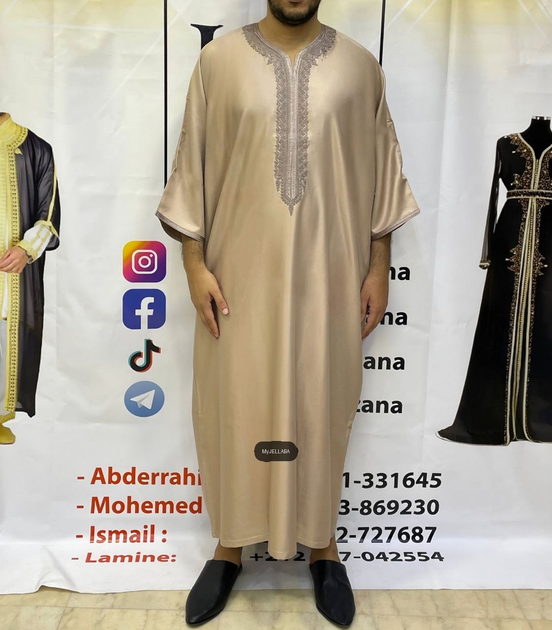 Gandoura Gabardine Homme - 12