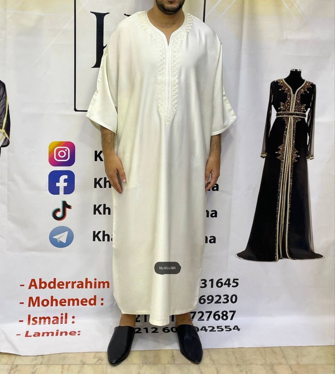 Gandoura Gabardine Homme - 10