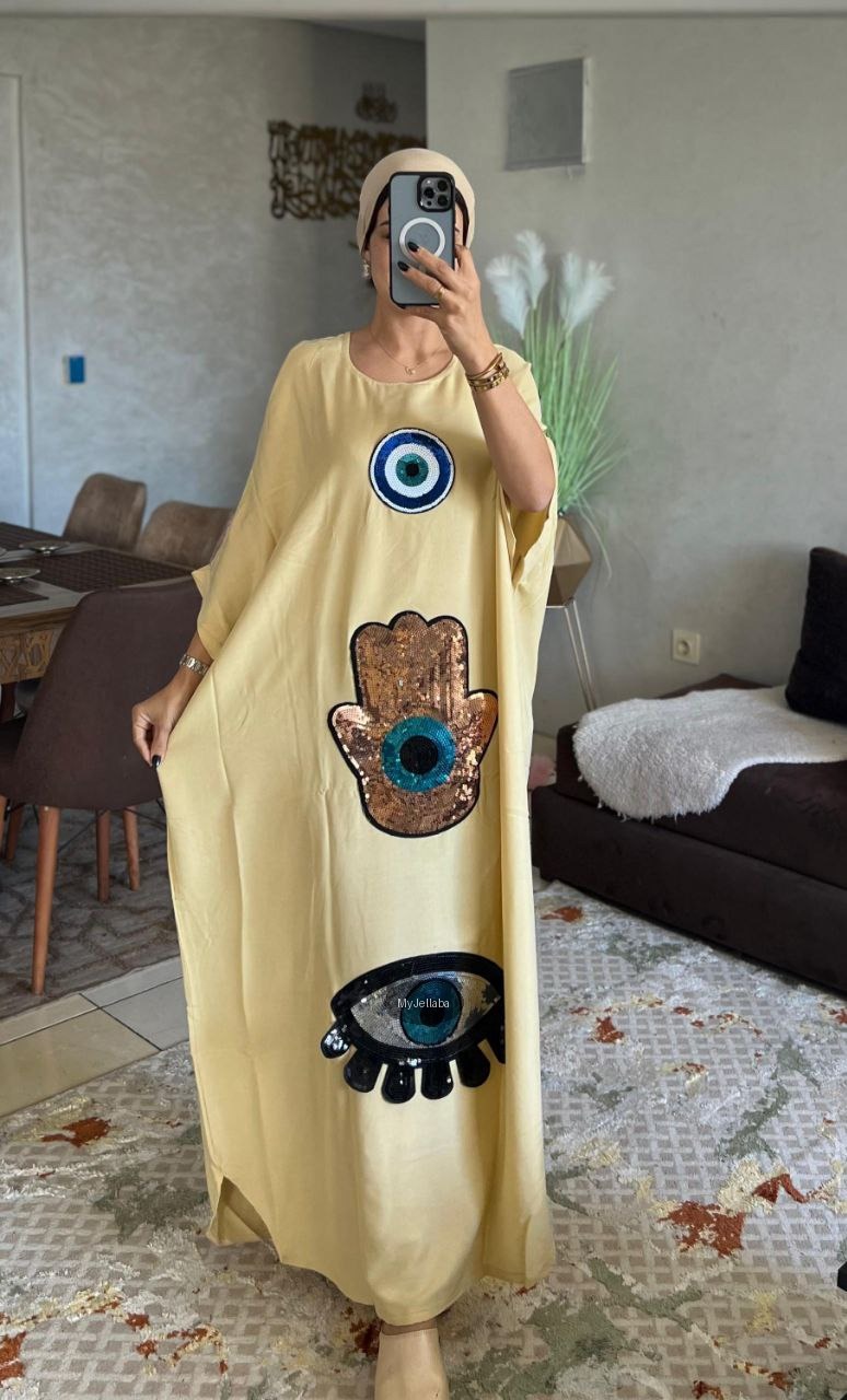 Boubou Moderne Œil Protecteur - 25