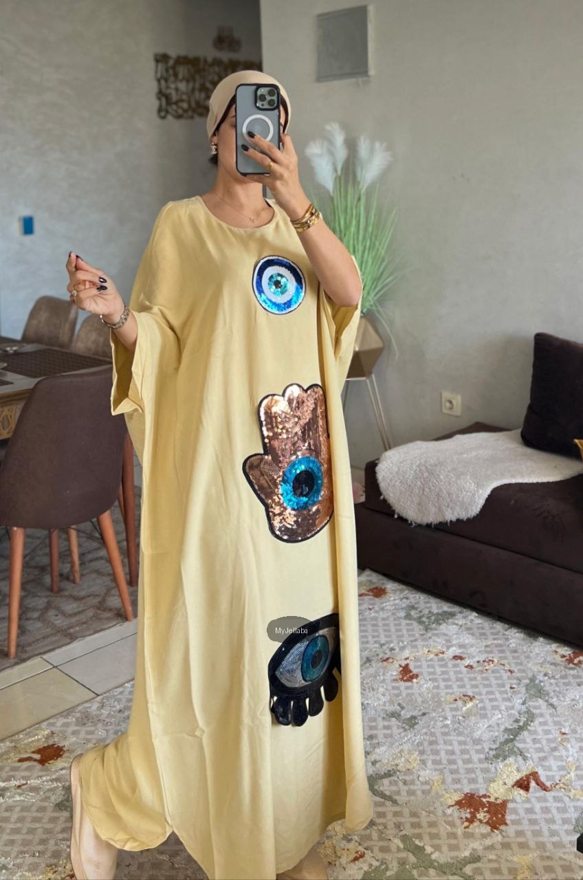 Boubou Moderne Œil Protecteur - 33