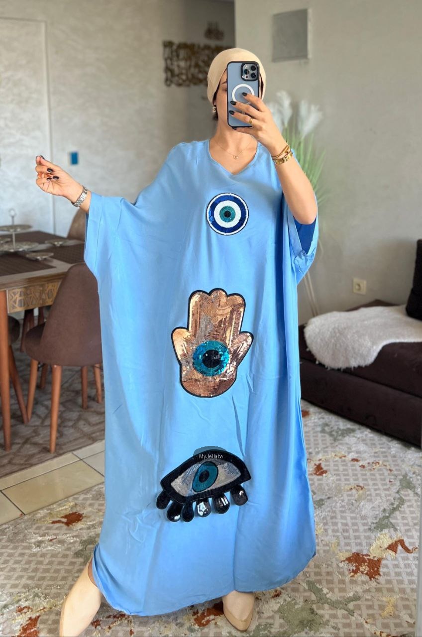 Boubou Moderne Œil Protecteur - 26