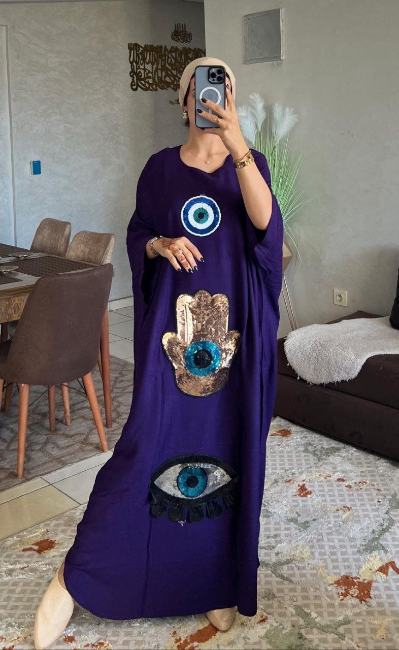 Boubou Moderne Œil Protecteur - 15