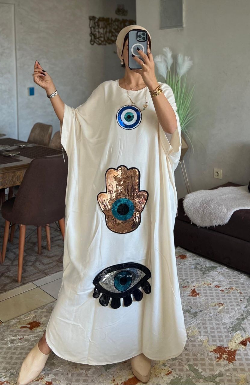 Boubou Moderne Œil Protecteur - 20