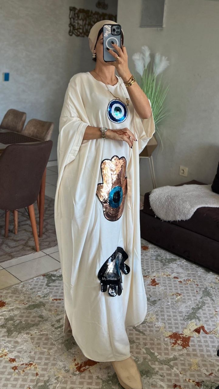 Boubou Moderne Œil Protecteur - 35