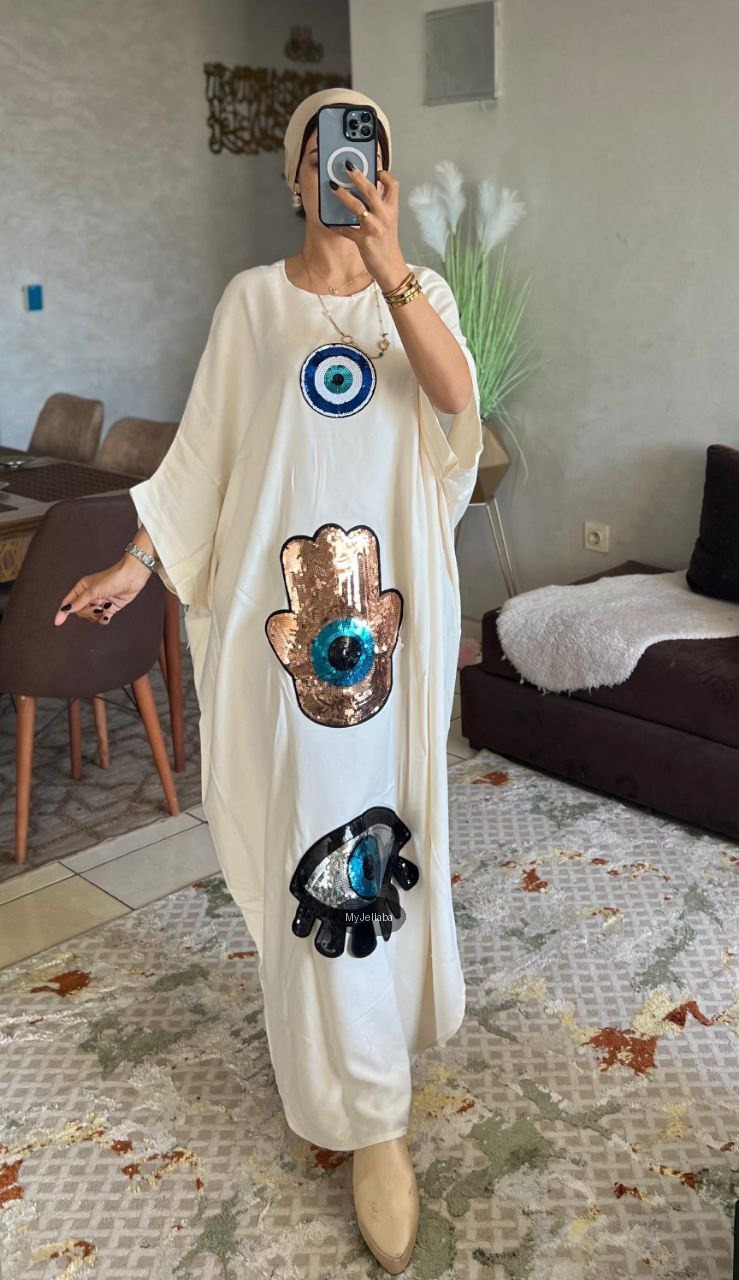 Boubou Moderne Œil Protecteur - 18