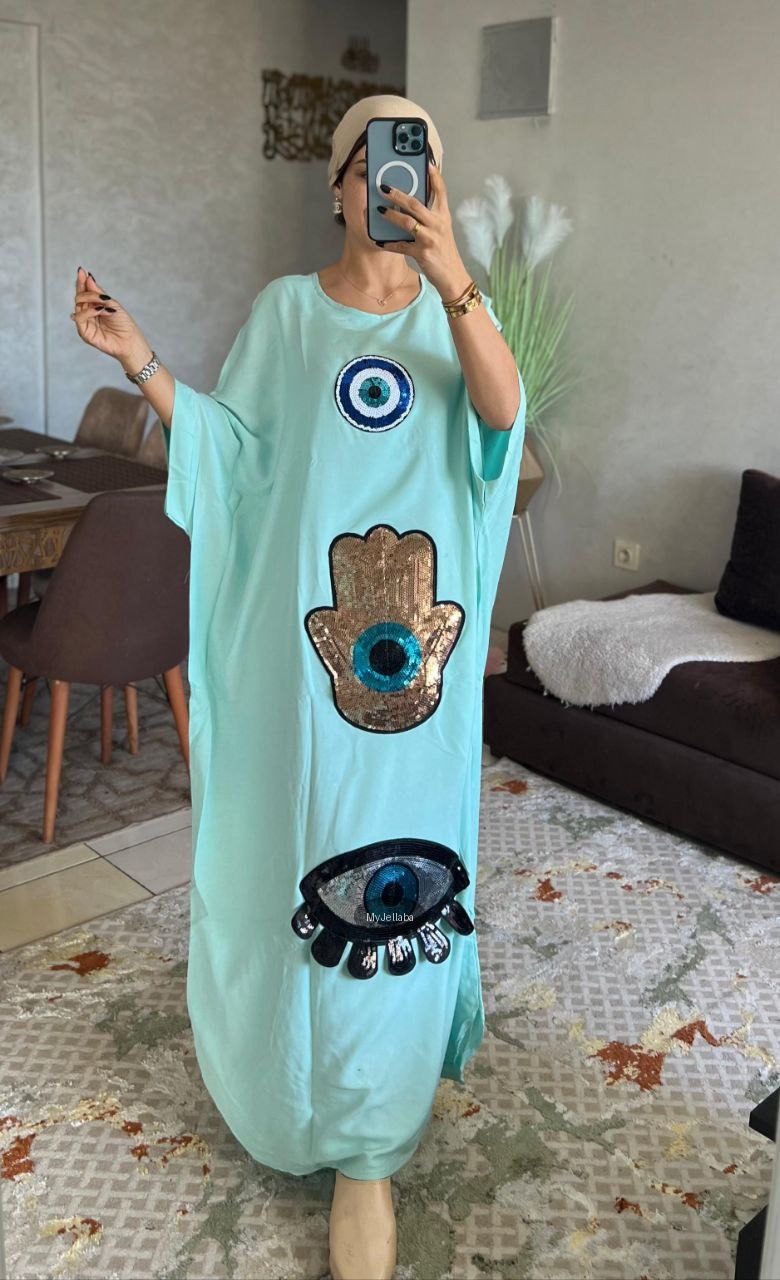 Boubou Moderne Œil Protecteur - 16