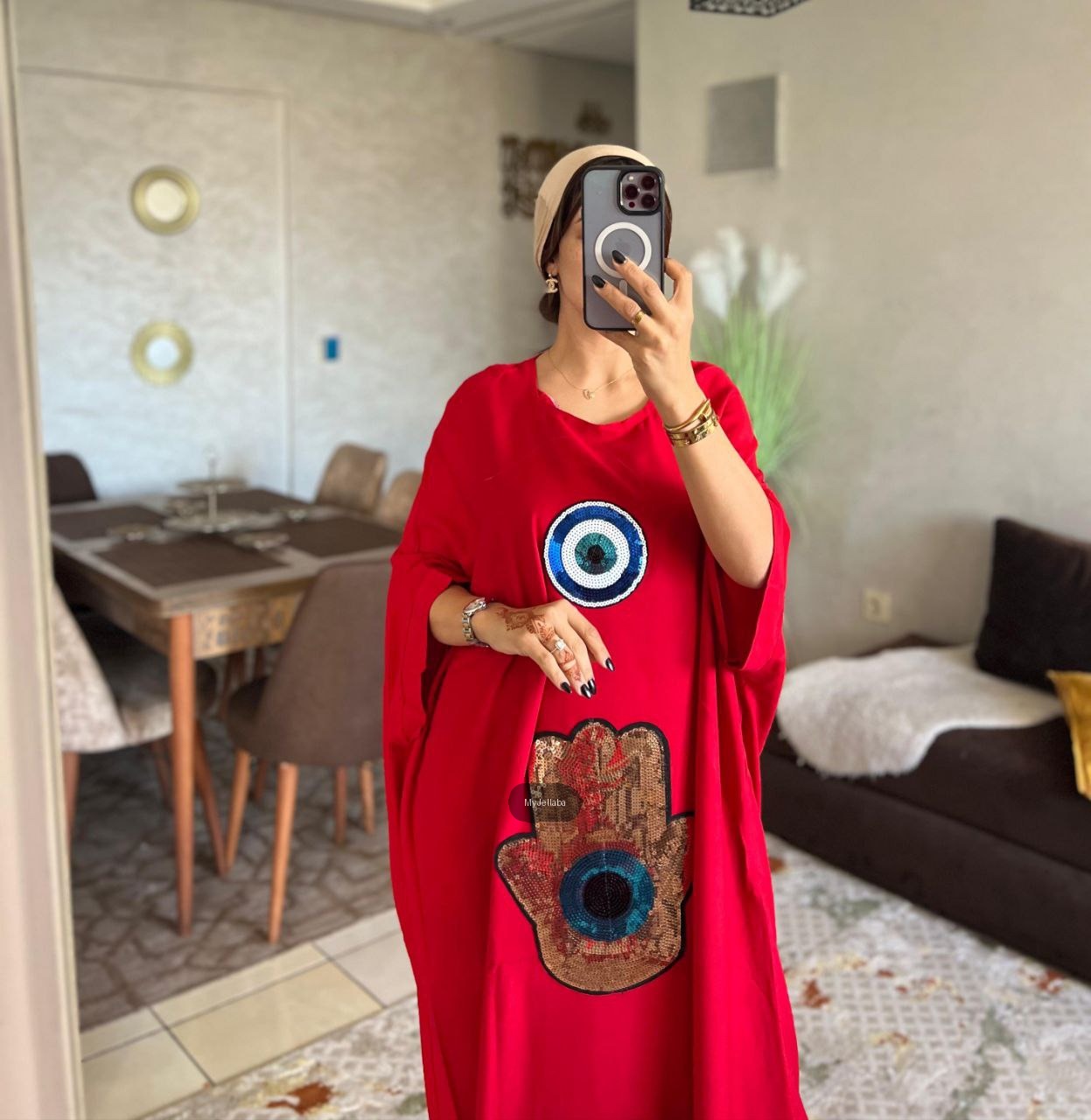 Boubou Moderne Œil Protecteur - 14