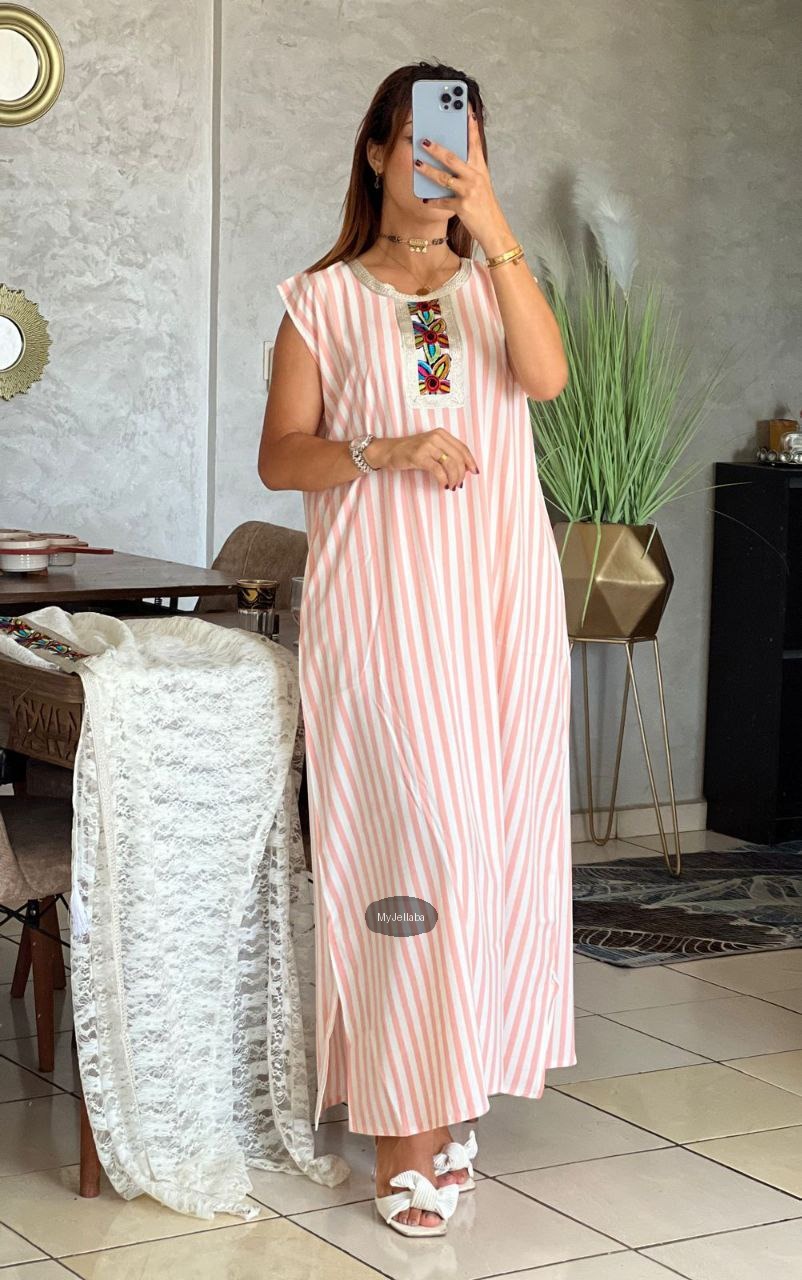 Boubou en Dentelle Brodée - 8