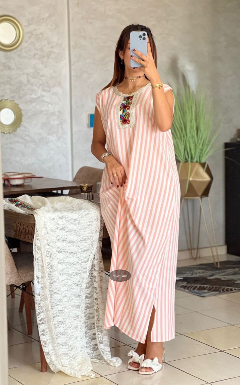 Boubou en Dentelle Brodée - 10