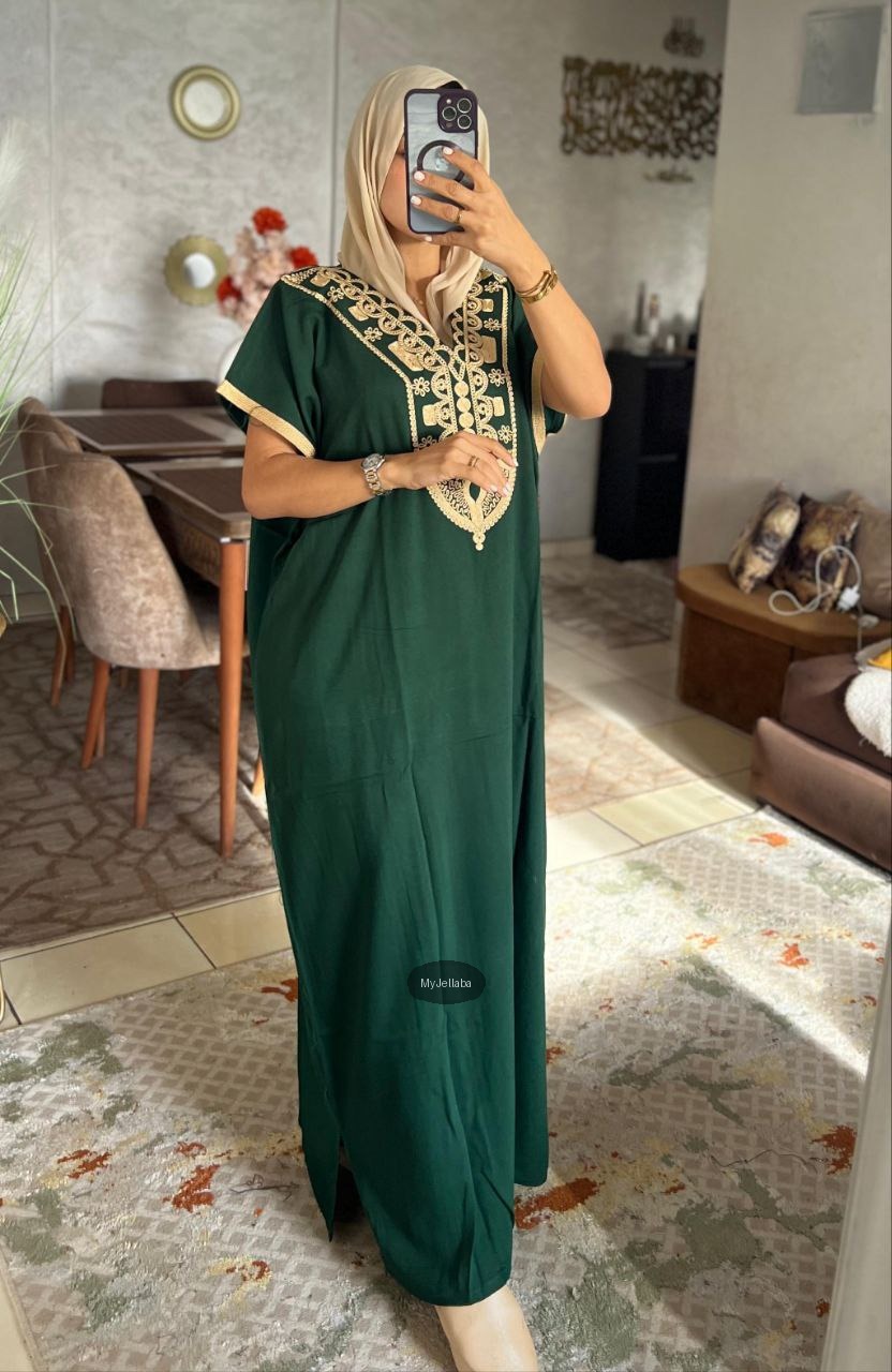 Jellaba Traditionnelle Royale Bleue - 6