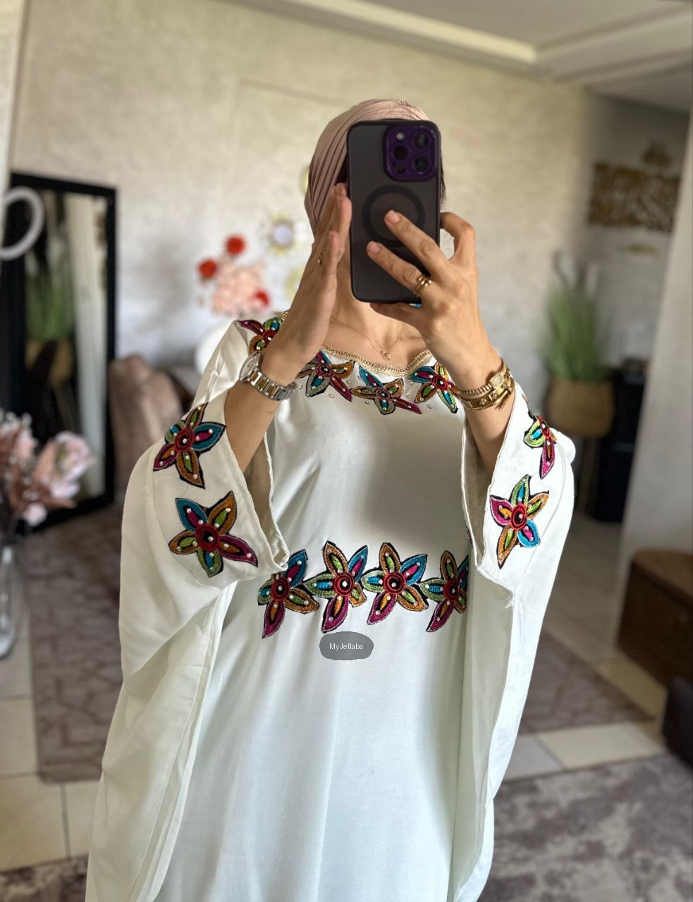 Boubou Floral Pastel - 9