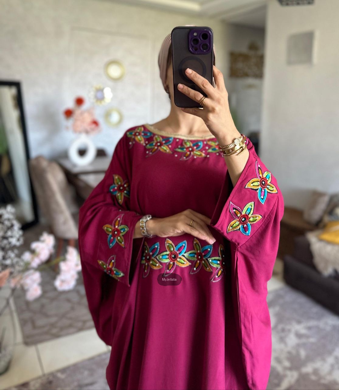 Boubou Floral Pastel - 8