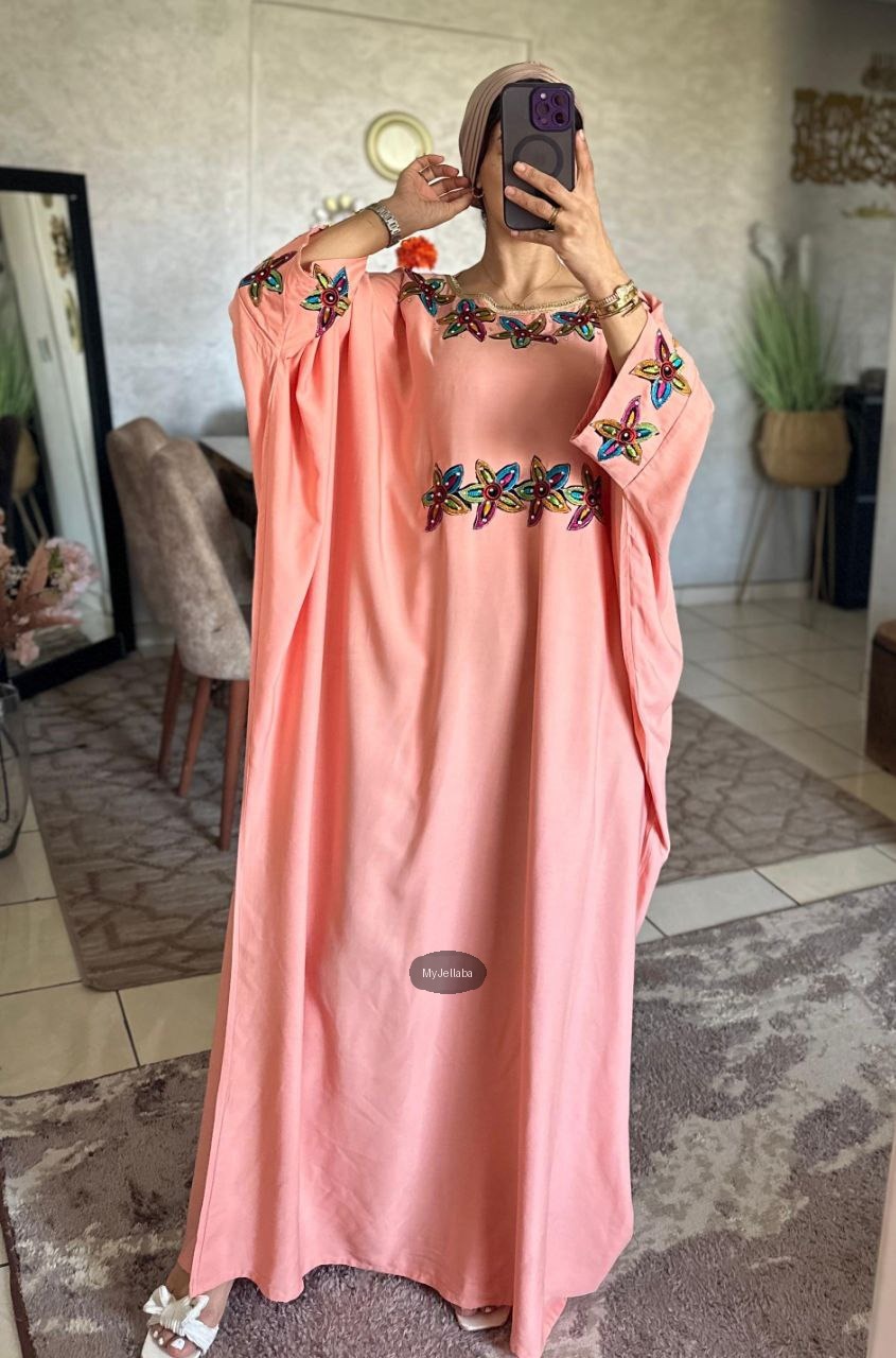 Boubou Floral Pastel