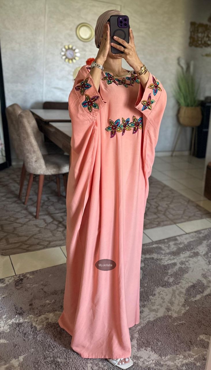 Boubou Fleuri Élégant - 3