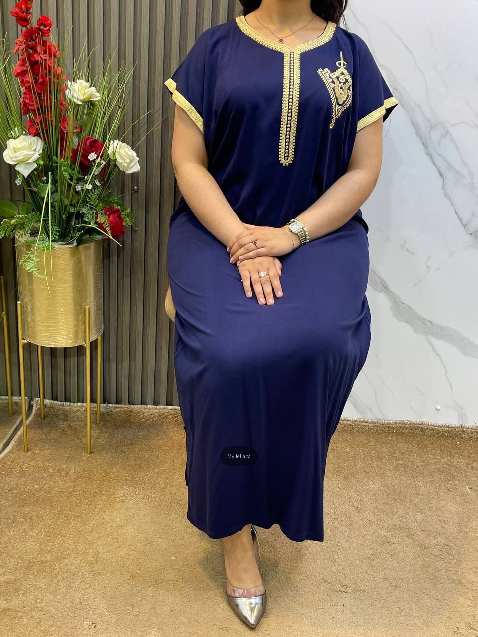 Jellaba Moderne Brodée