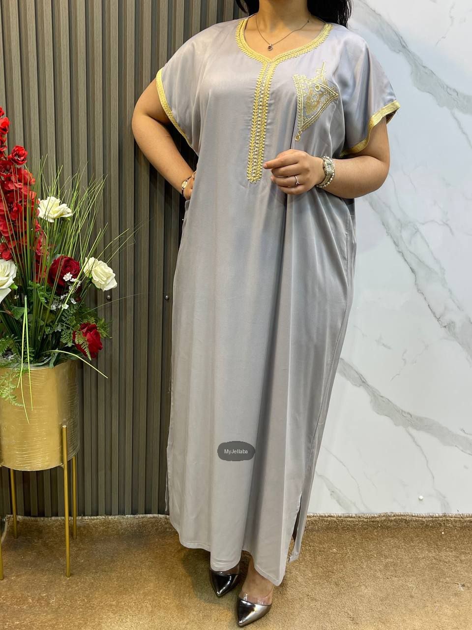 Jellaba Moderne Brodée - 4