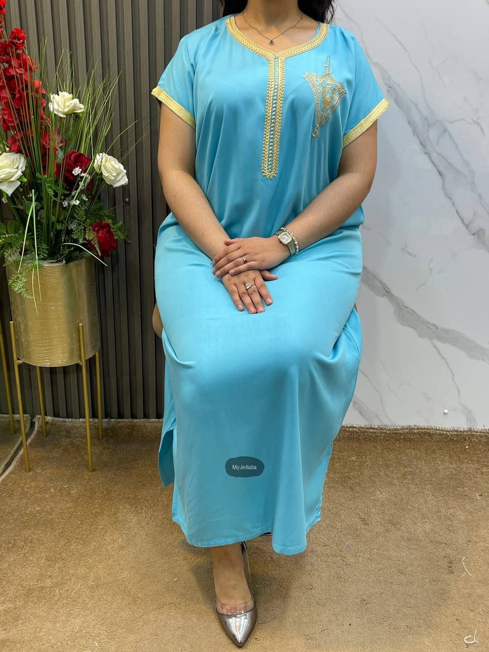 Jellaba Moderne Brodée - 3