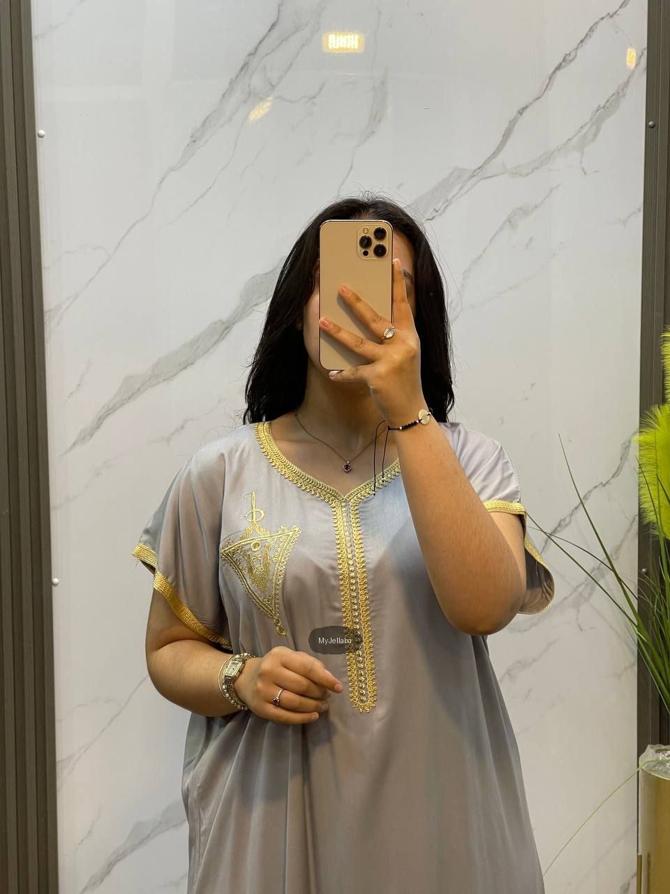 Jellaba Traditionnelle Brodée Femme - 10