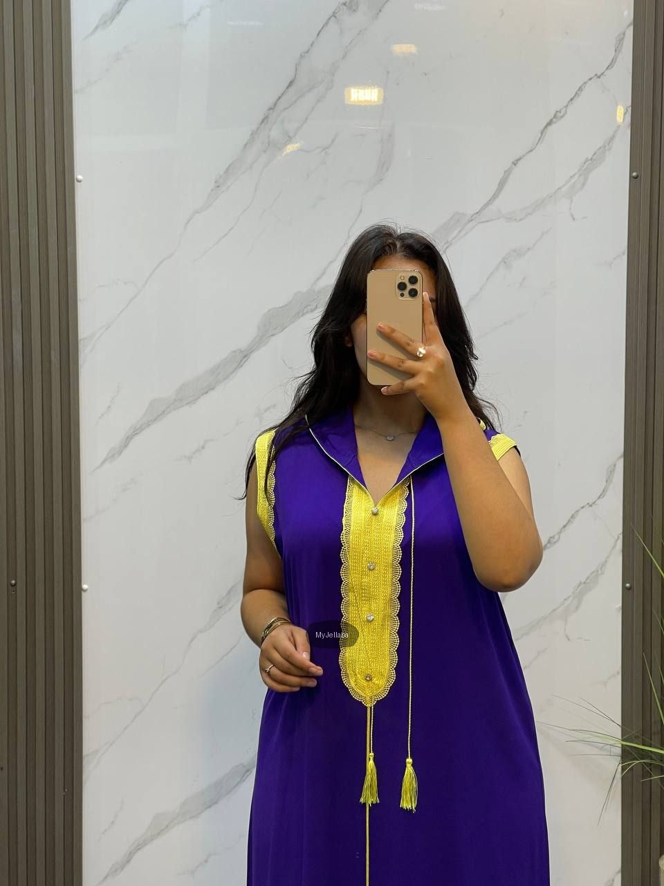 Jellaba Moderne Sans Manches - 9