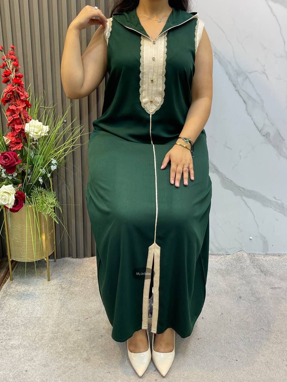 Jellaba Moderne Sans Manches