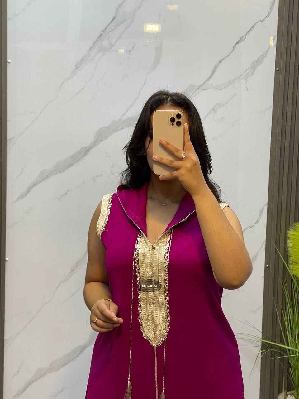 Jellaba Moderne Sans Manches - 9