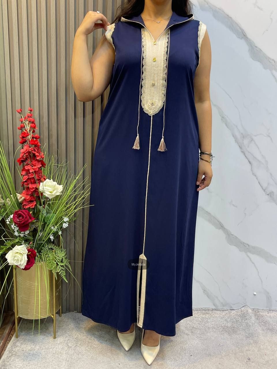 Jellaba Moderne sans Manches - 5