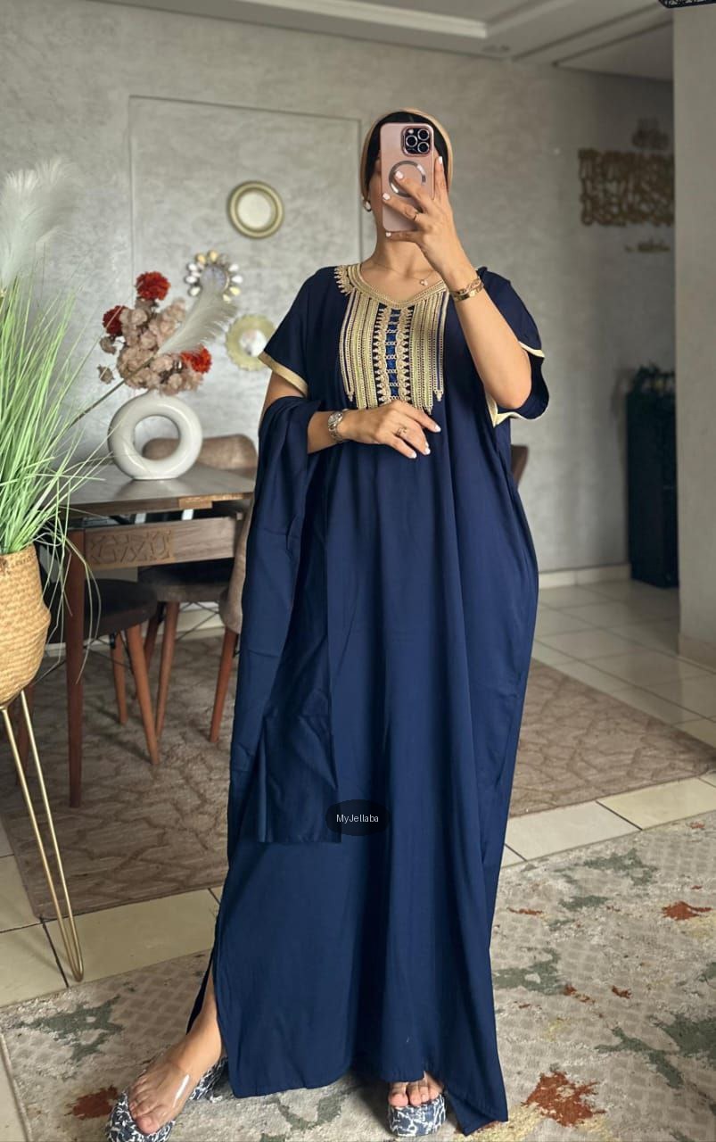 Jellaba Moderne Broderie Dorée