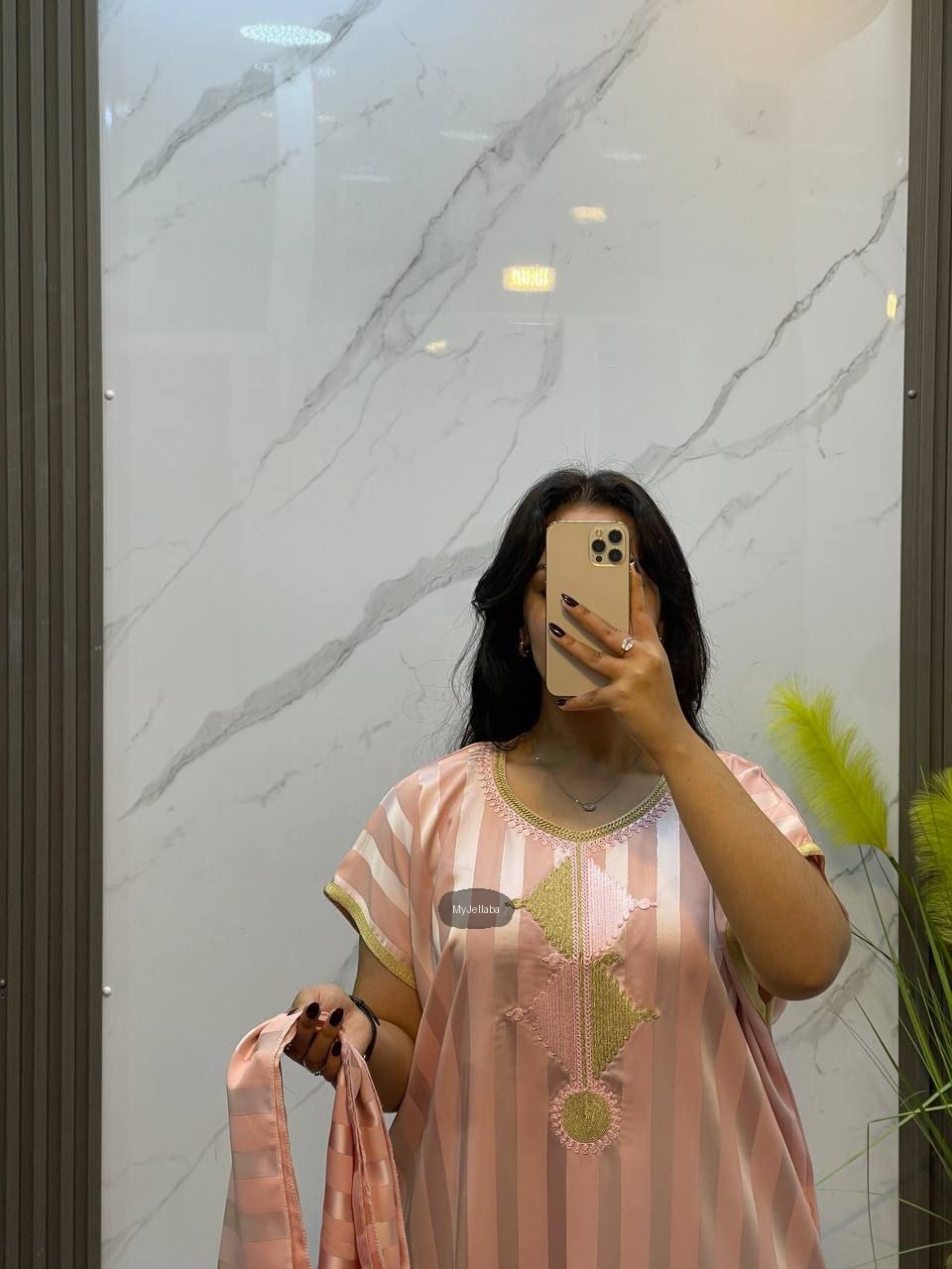 Jellaba Rayée Royale Femme - 5